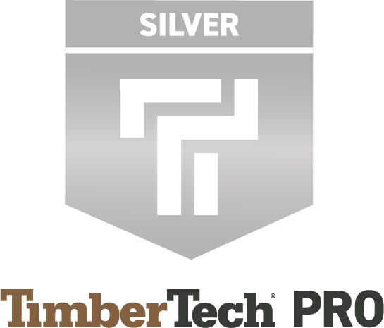TimberTech PRO Silver installer badge