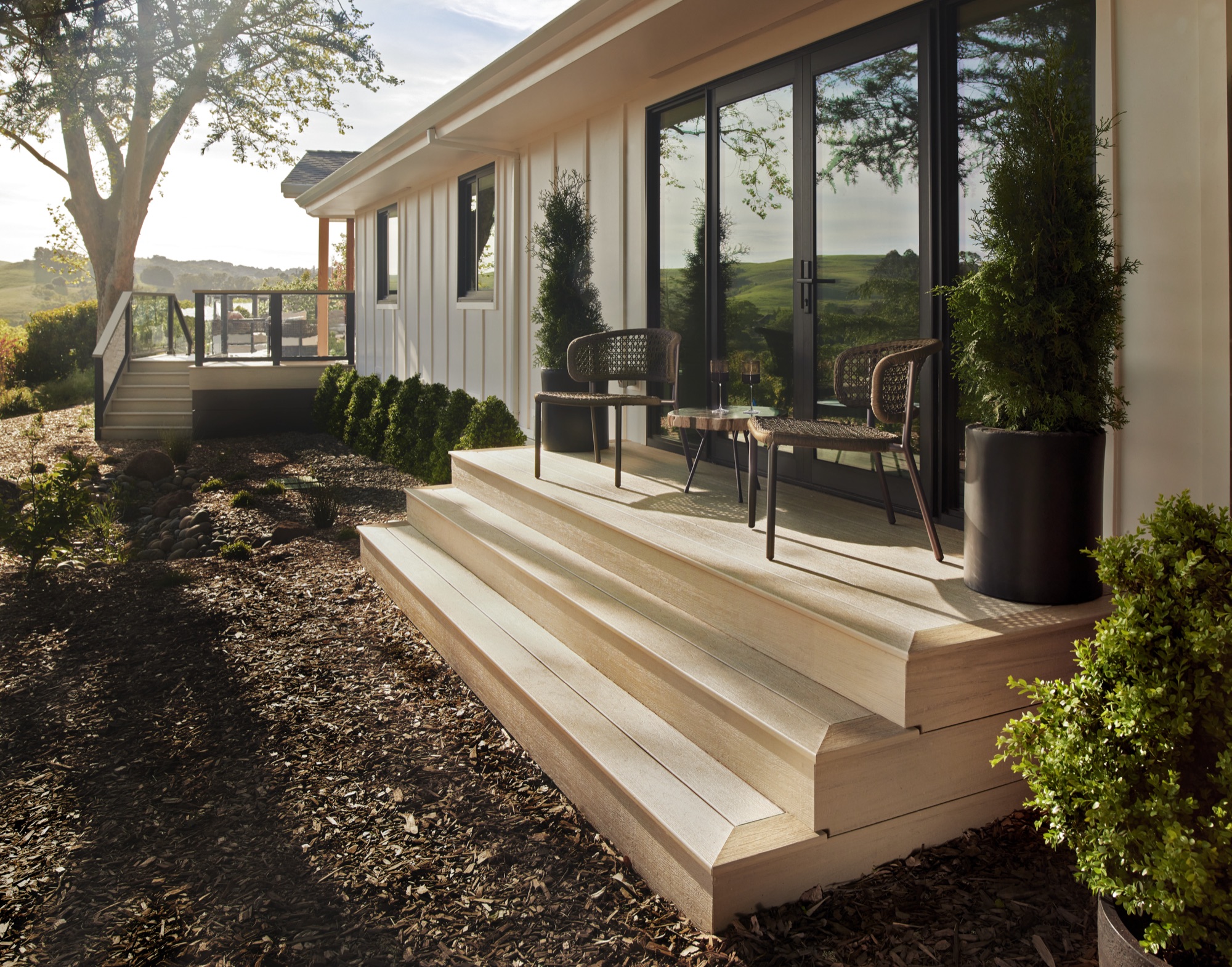 TimberTech Reclaimed Chestnut composite decking